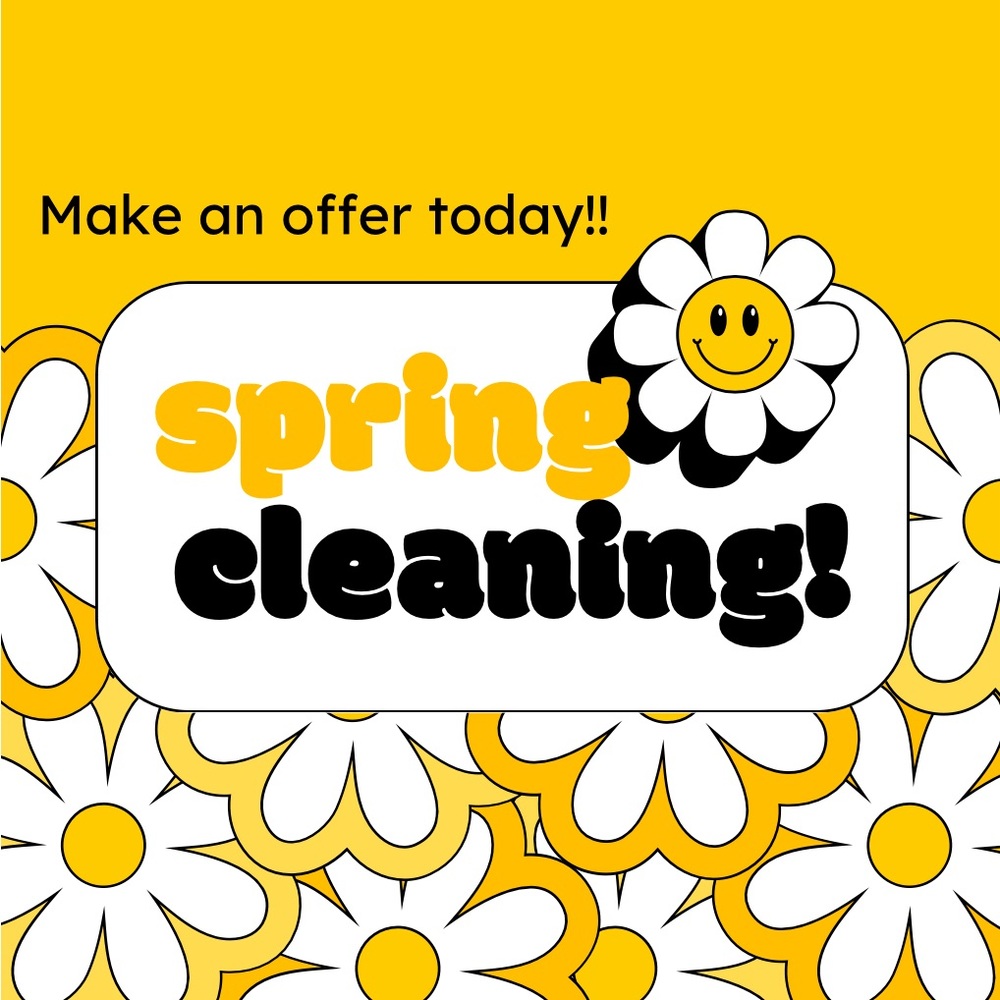 🌼 SPRING CLEANING 🌼